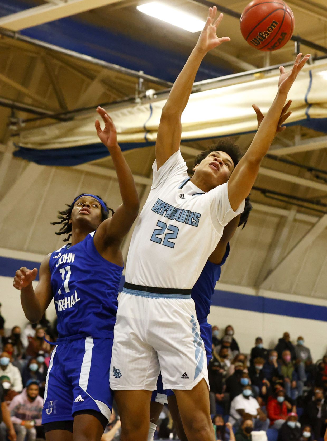 John Marshall at L.C. Bird boys basketball game